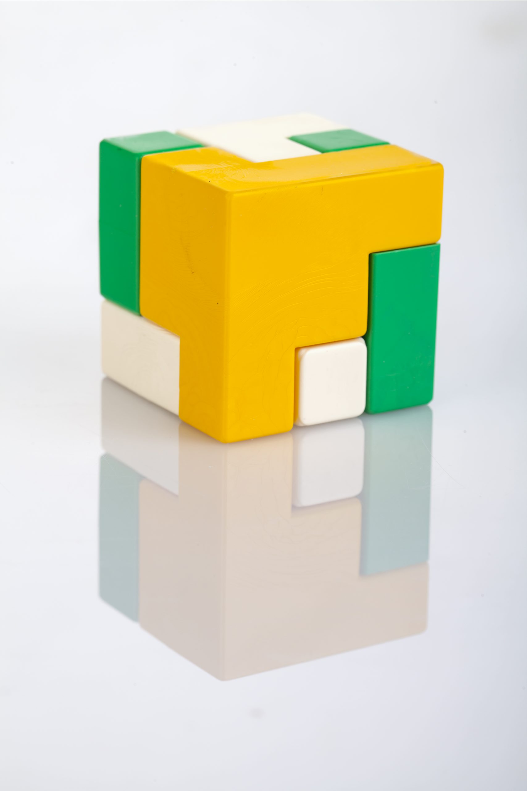 a cube with small plus
